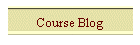 Course Blog